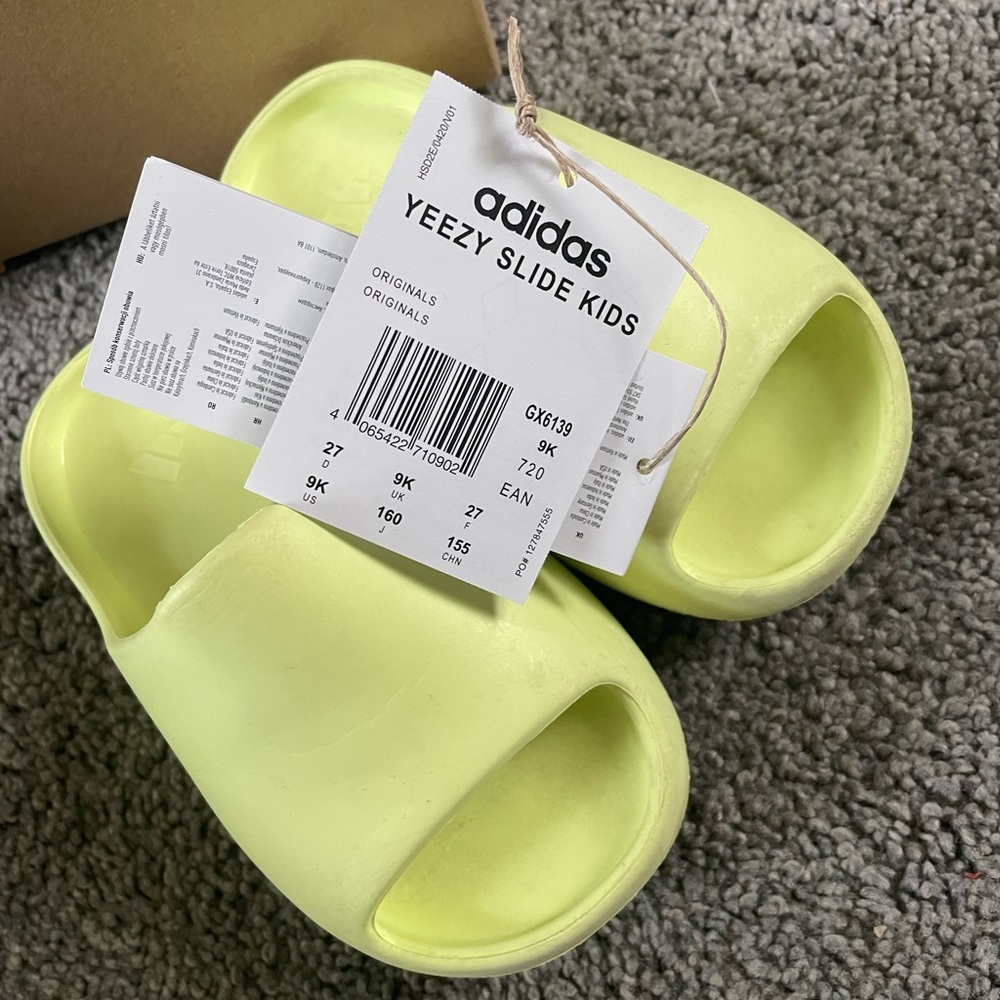 Authentic Adidas Toddler Yeezy Slides